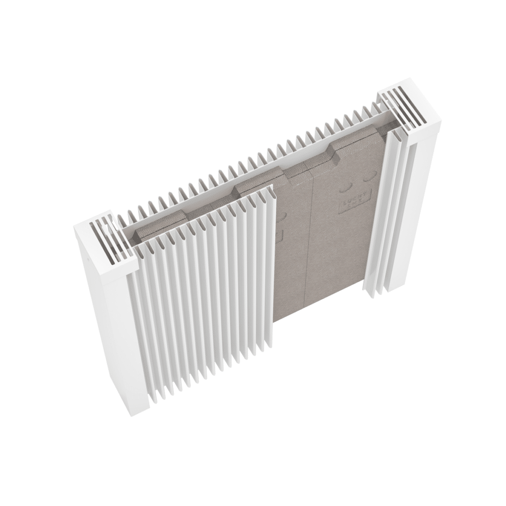 New at the ISH: Storage heater with 50 % more storage capacity manufactured by Lucht LHZ